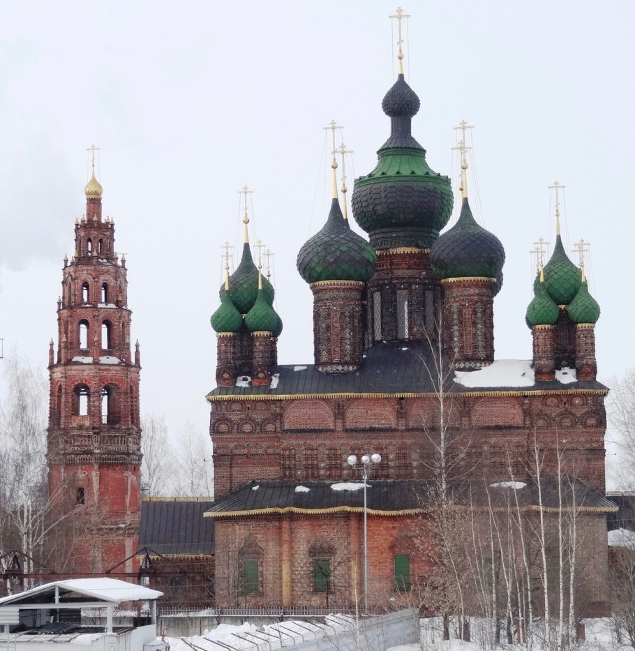 Колокольня храма Иоанна Предтечи Ярославль