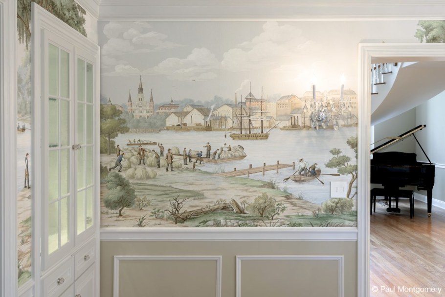 Барельеф Венеция на стене