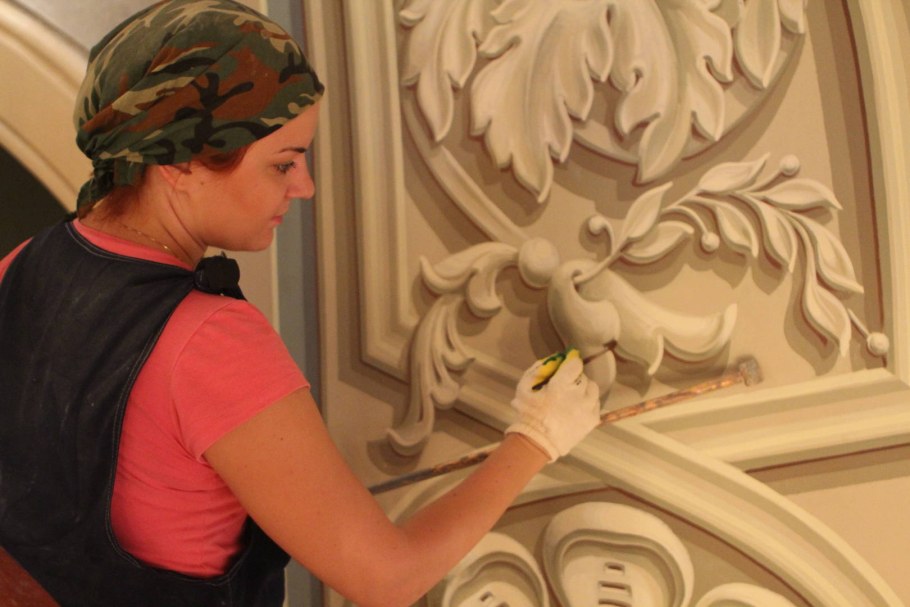 Kr Natali альфрейная роспись