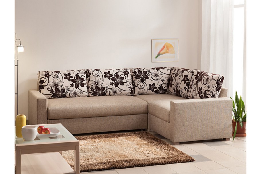 Угловой диван Виктория 2-1 комфорт компакт