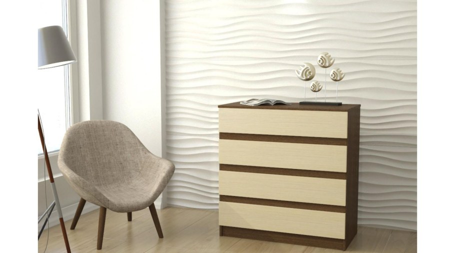 Комод Светлана венге-дуб молочный 150см