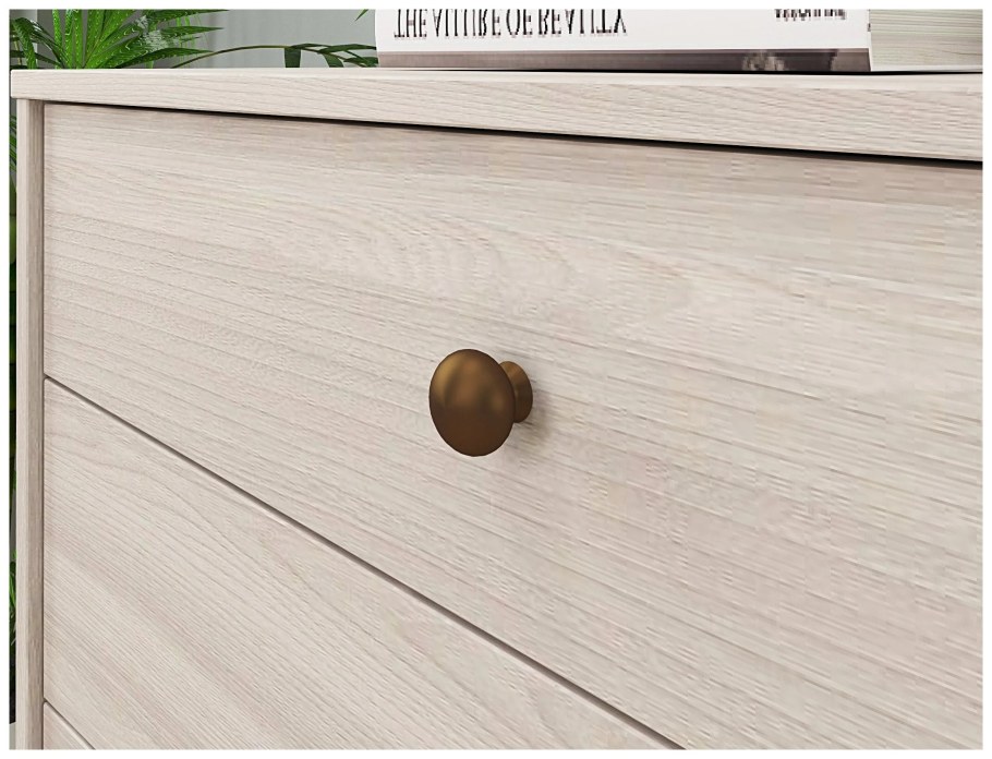 Комод Карлито 4 ящ ШХГХВ 80х45x80 см цвет белый