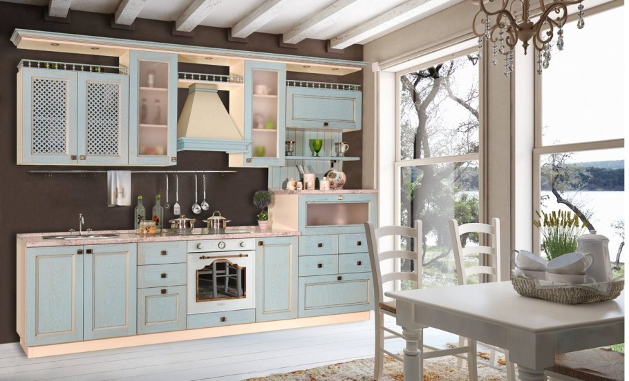 Патинированные кухни патина классика