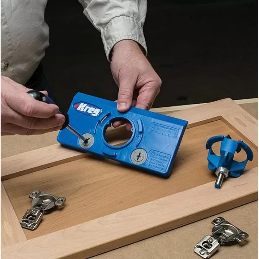 Кондуктор для врезки петель 35 мм Kreg