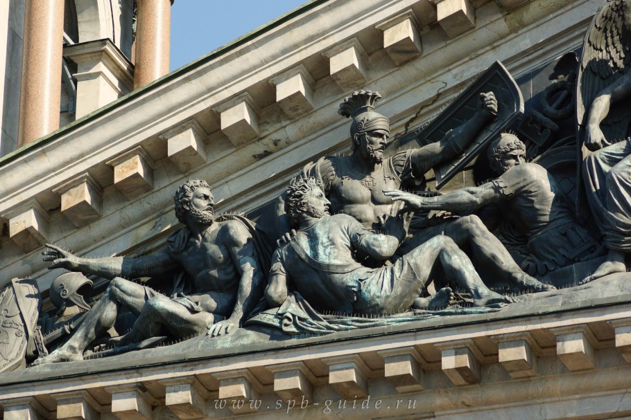 Горельефы Исаакиевского собора