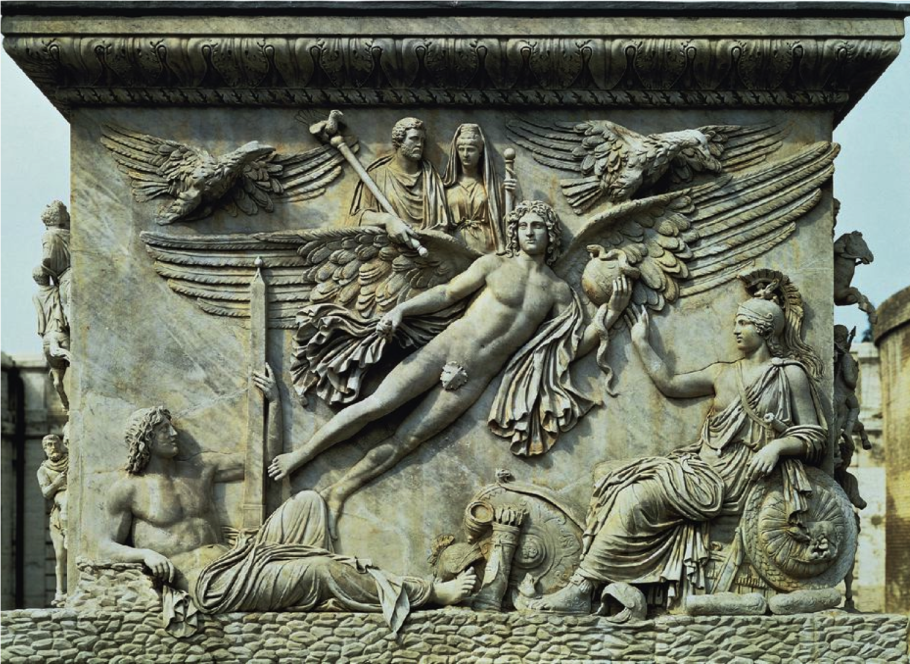 Маскарон ангел