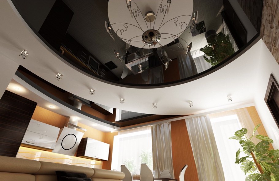 Двухуровневый потолок