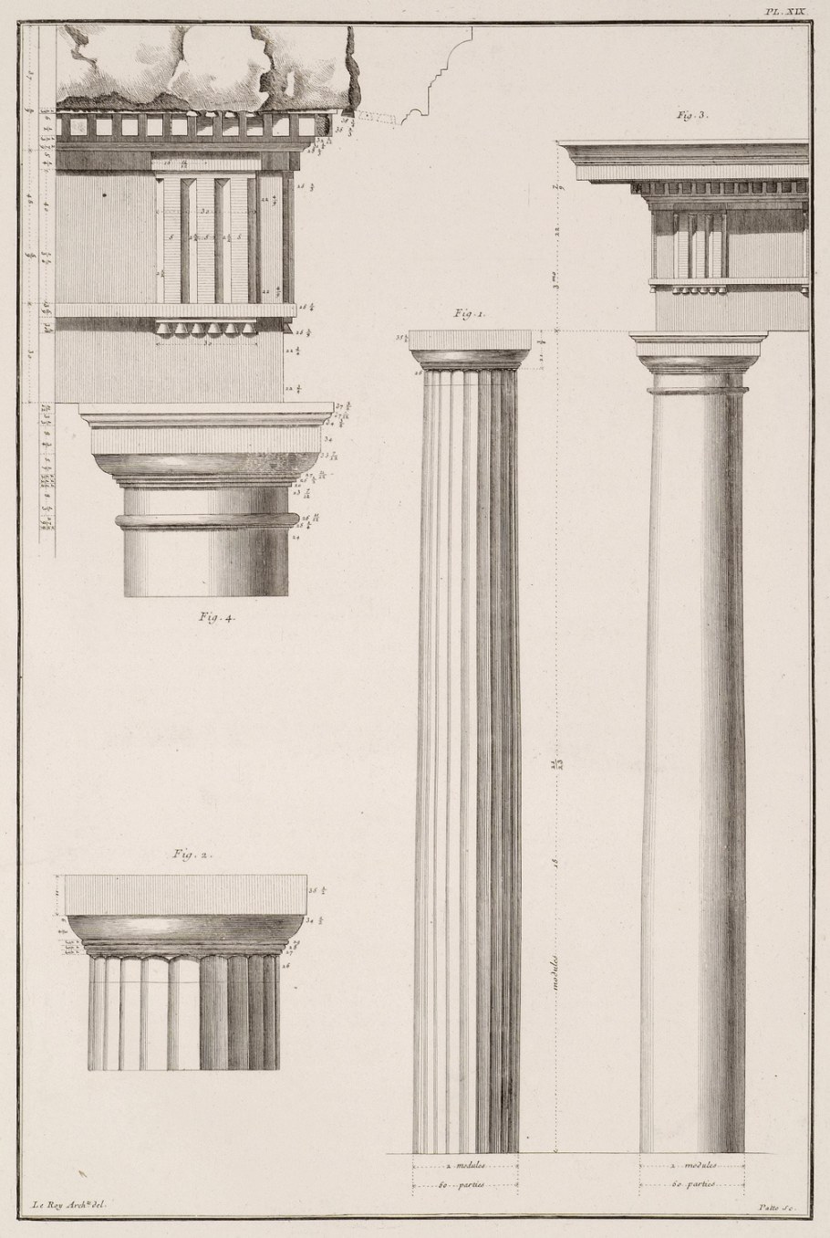 Дорический ордер древний Рим