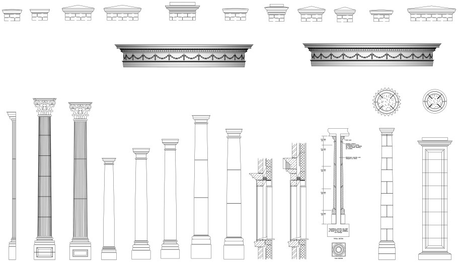 Пилястра ионический ордер