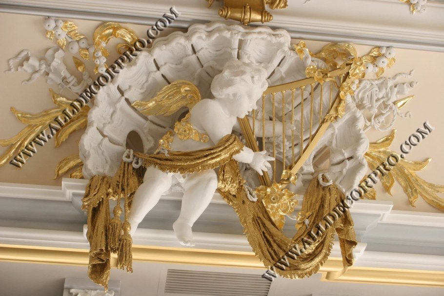 Лепнина в Эрмитаже