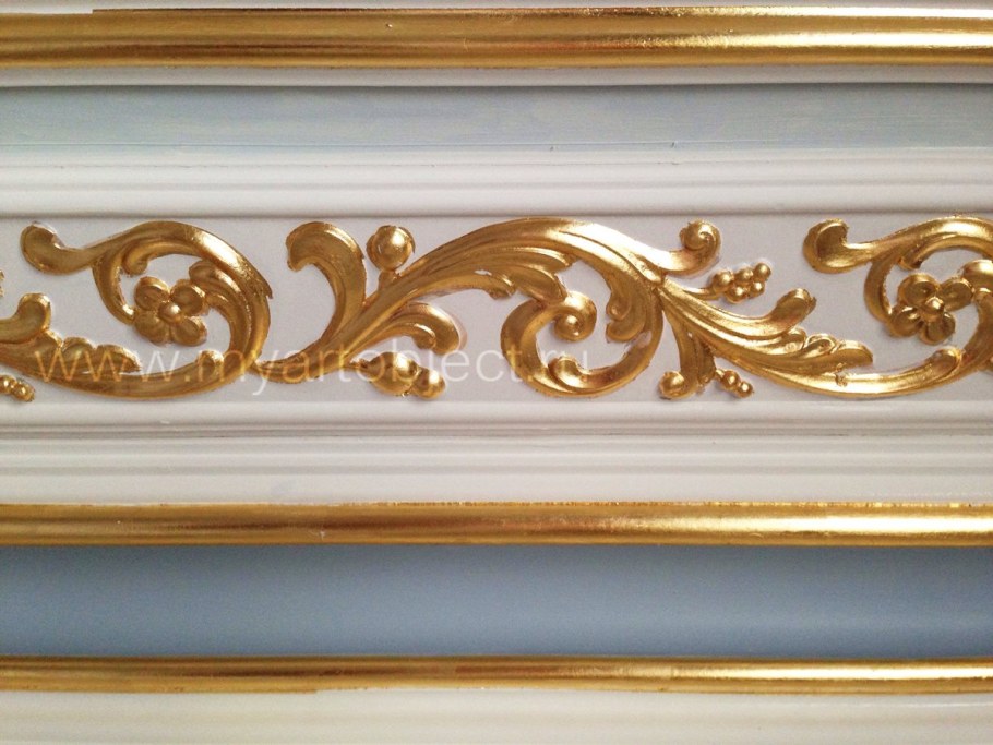 Золочение резьбы по дереву