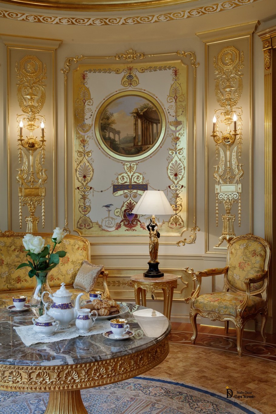 Декор стиль рокко бароко