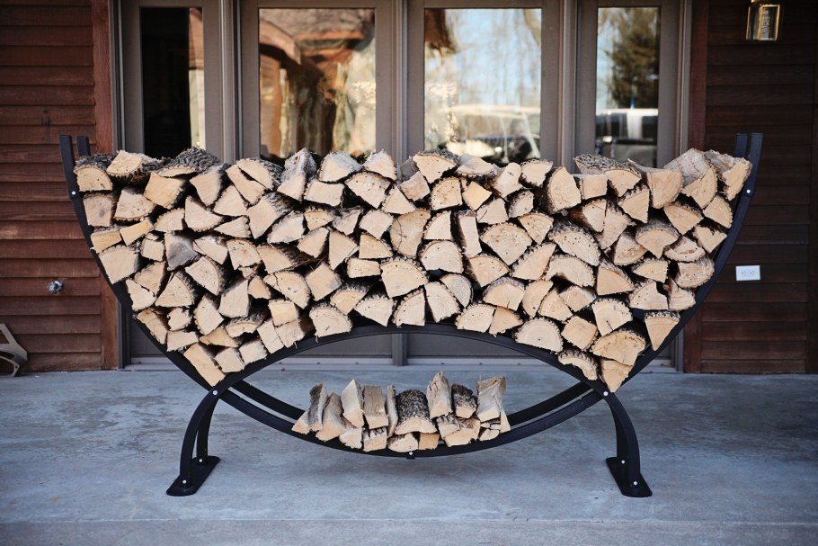 Дровник металлический