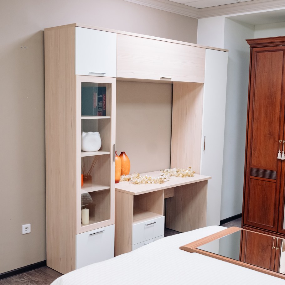 Желтый гарнитур с фрезеровкой