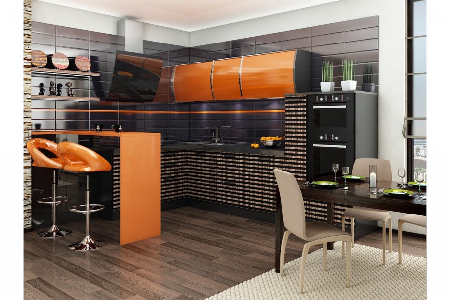 Стенка Rimini Bosco Шатура