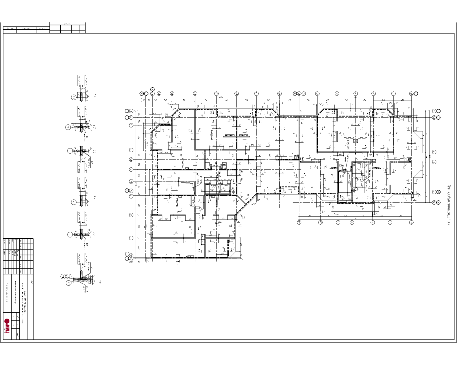 Проект многоэтажного жилого дома чертежи