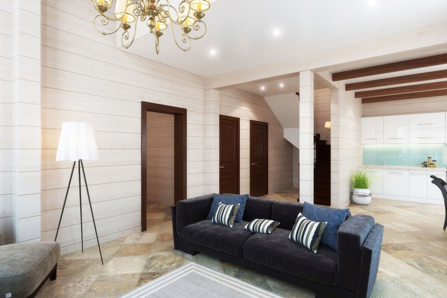 Студия в финском стиле