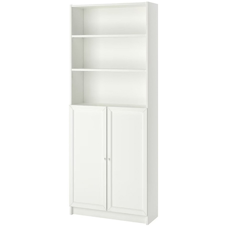 Billy Билли / OXBERG ОКСБЕРГ стеллаж, белый80x30x237 см