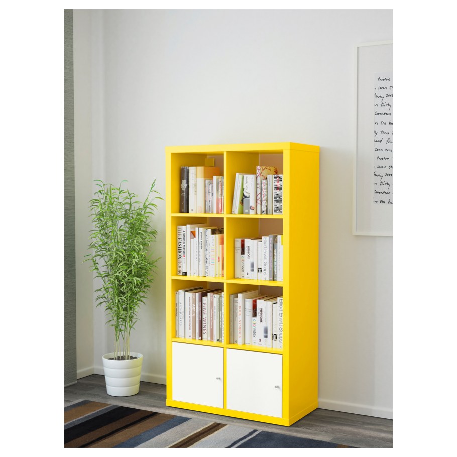 Billy Билли / OXBERG ОКСБЕРГ стеллаж с дверьми, белый80x30x106 см