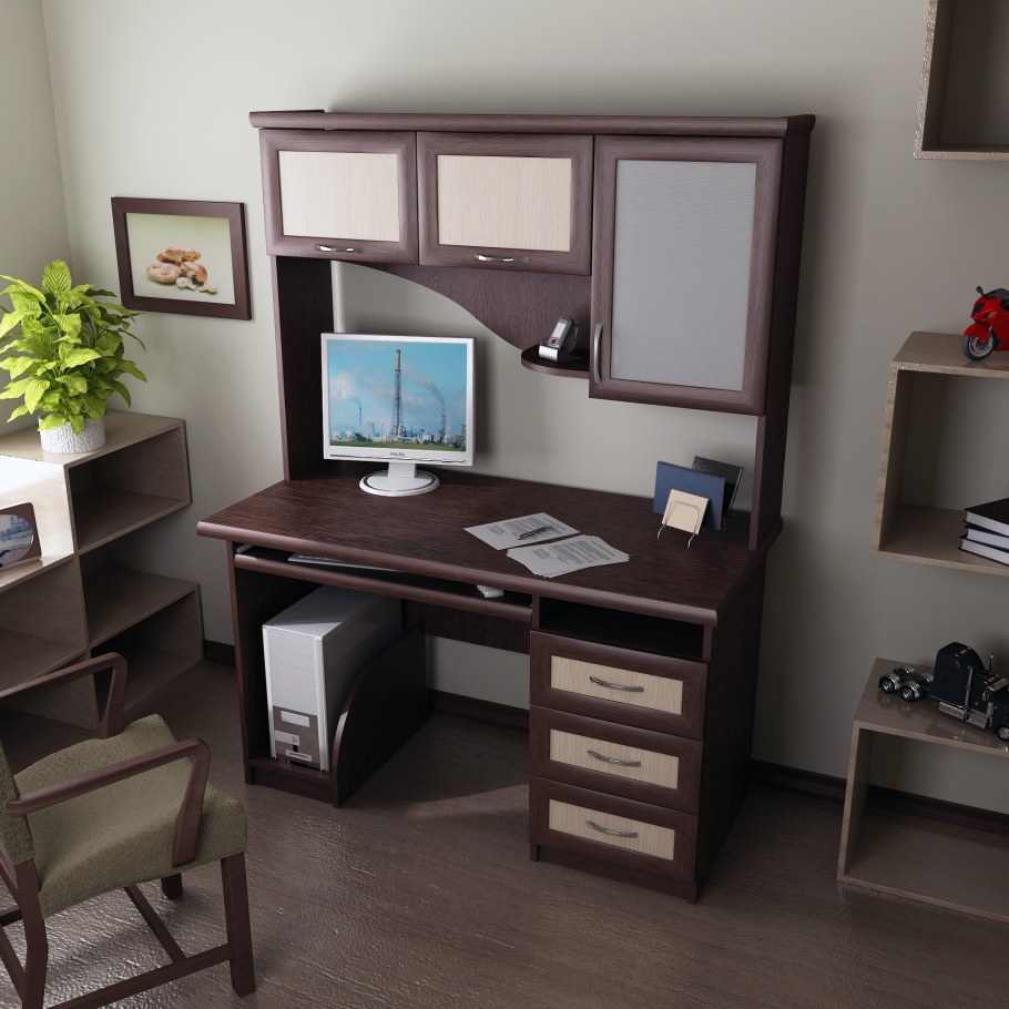 Стол Омега 2 венге