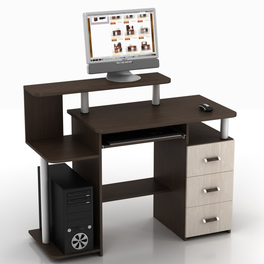 Компьютерный стол КС-15т Чайка