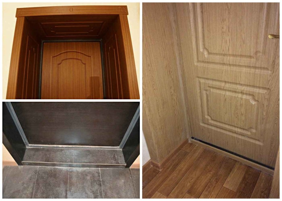 Щель между дверью и полом