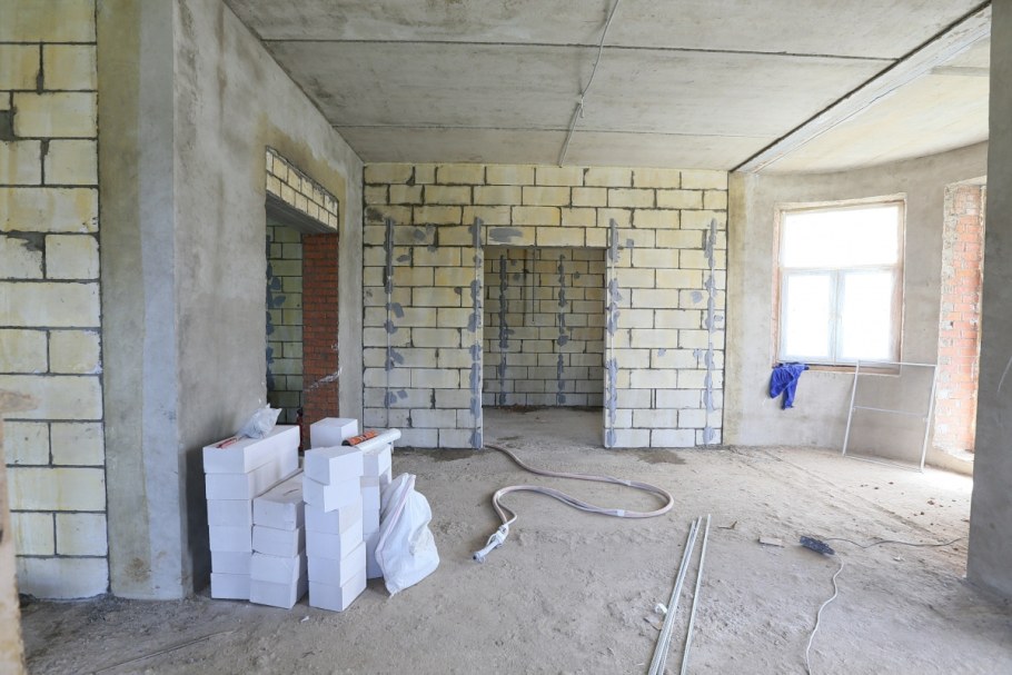 Черновая отделка коттеджа