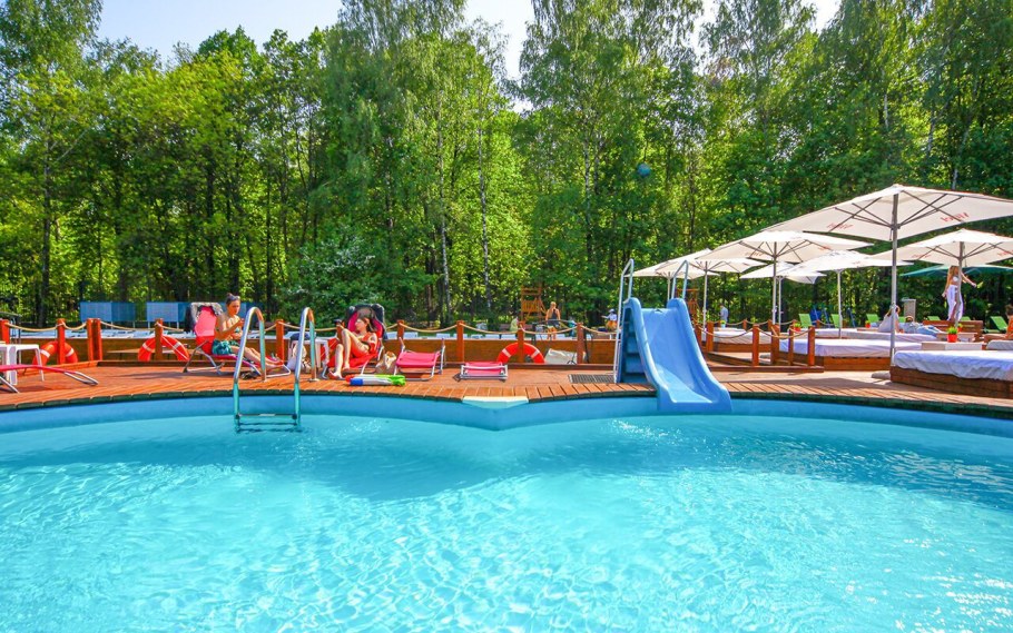 Бассейн the Баssейн в парке Сокольники