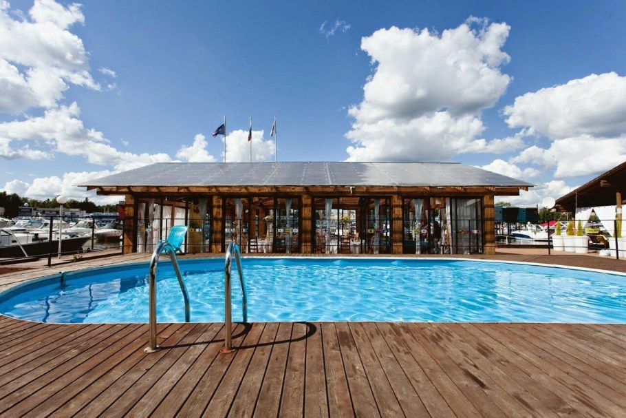 Открытый бассейн Чайка в Москве