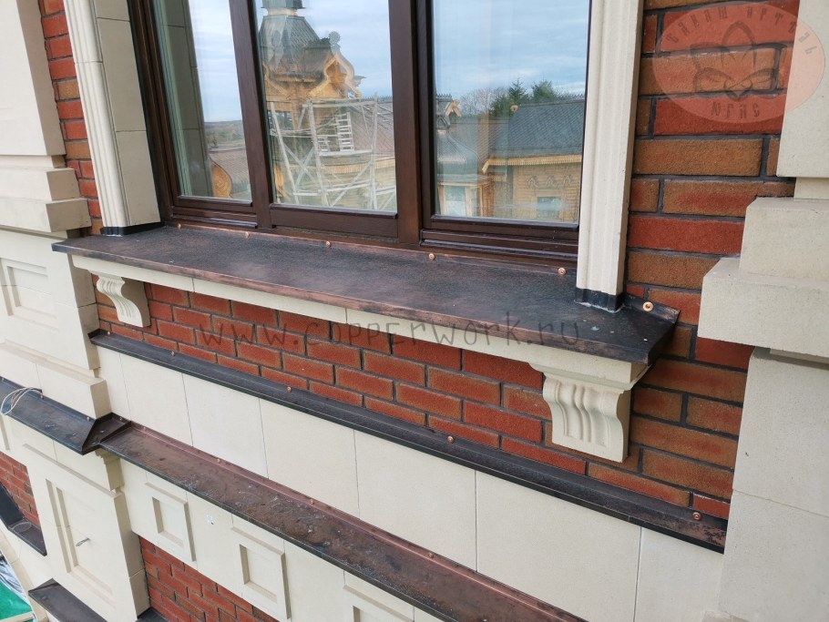 Окно откосы отливы Аквилон водоотливы