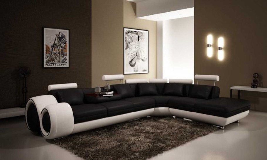 Угловые диваны в стиле Техно