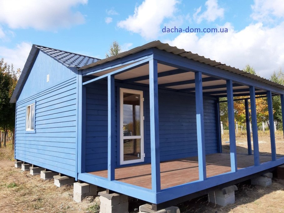 Домик из вагончика