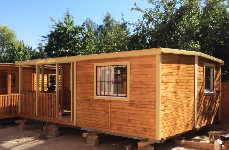 Садовый домик 7х4,6м "Розендаль"