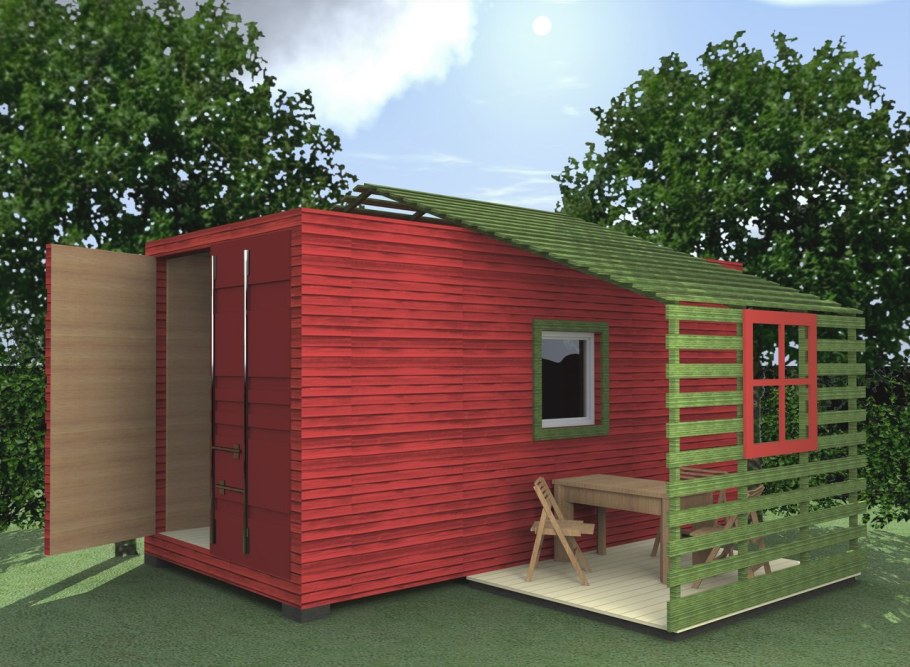 Бытовка из контейнера 20 футов планировка