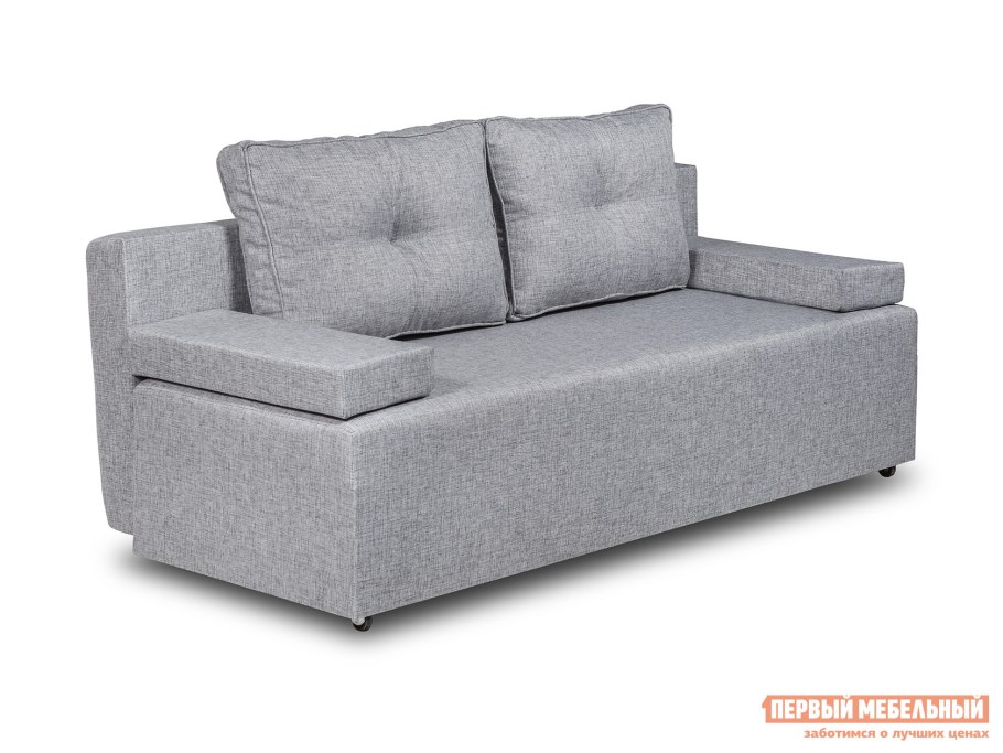 Диван с округлыми подлокотниками