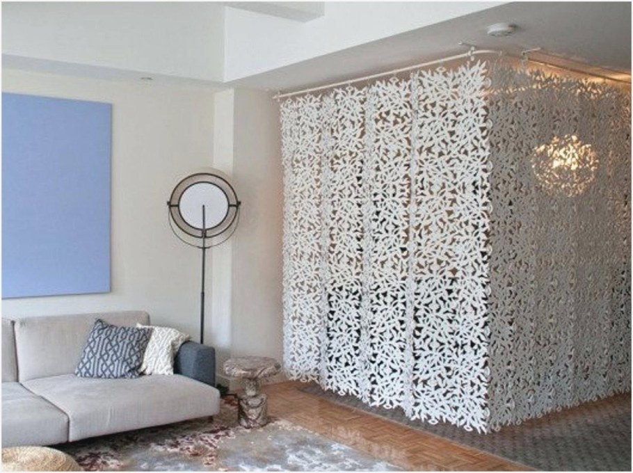 Подвесные перегородки для зонирования