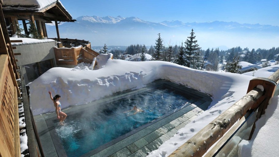 Беларусь красная Поляна зима бассейн