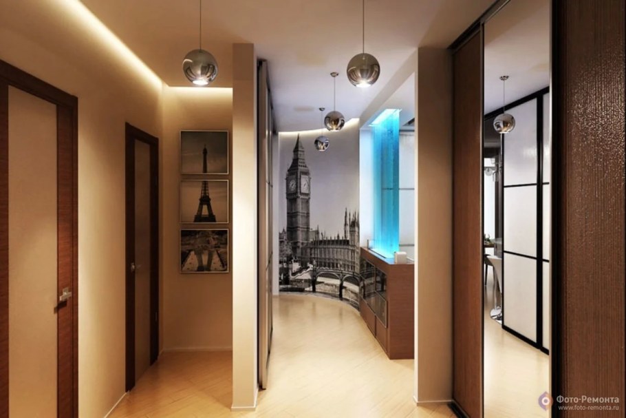 Кухня пустая без мебели