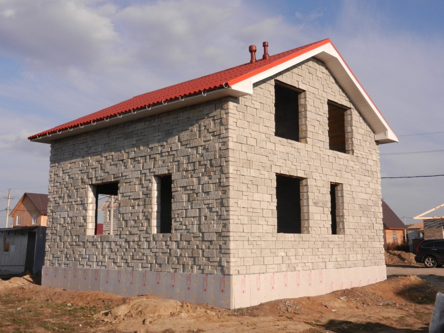 Дом из газобетона