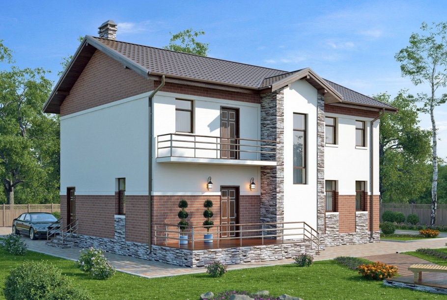 Здания из газобетона