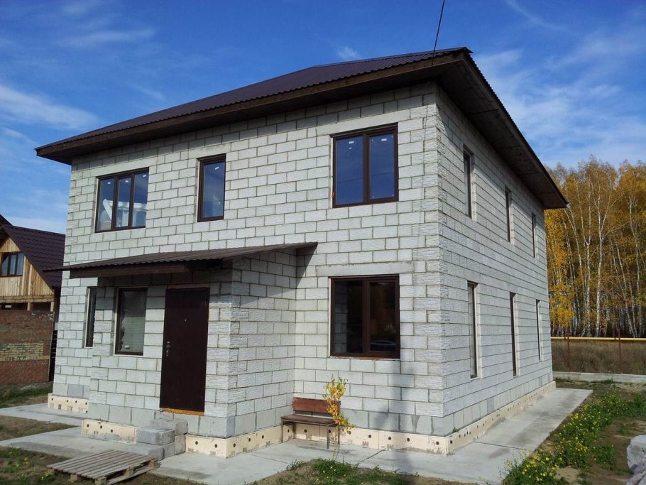 Гуд Вуд одноэтажный дом кирпичный