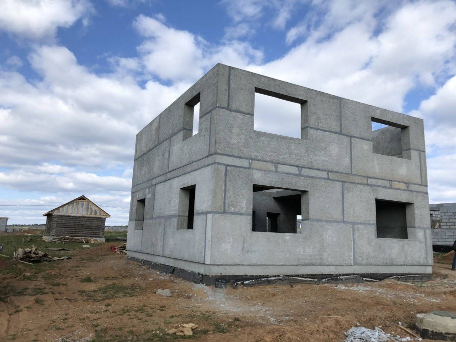 Дом из газобетона 100м2