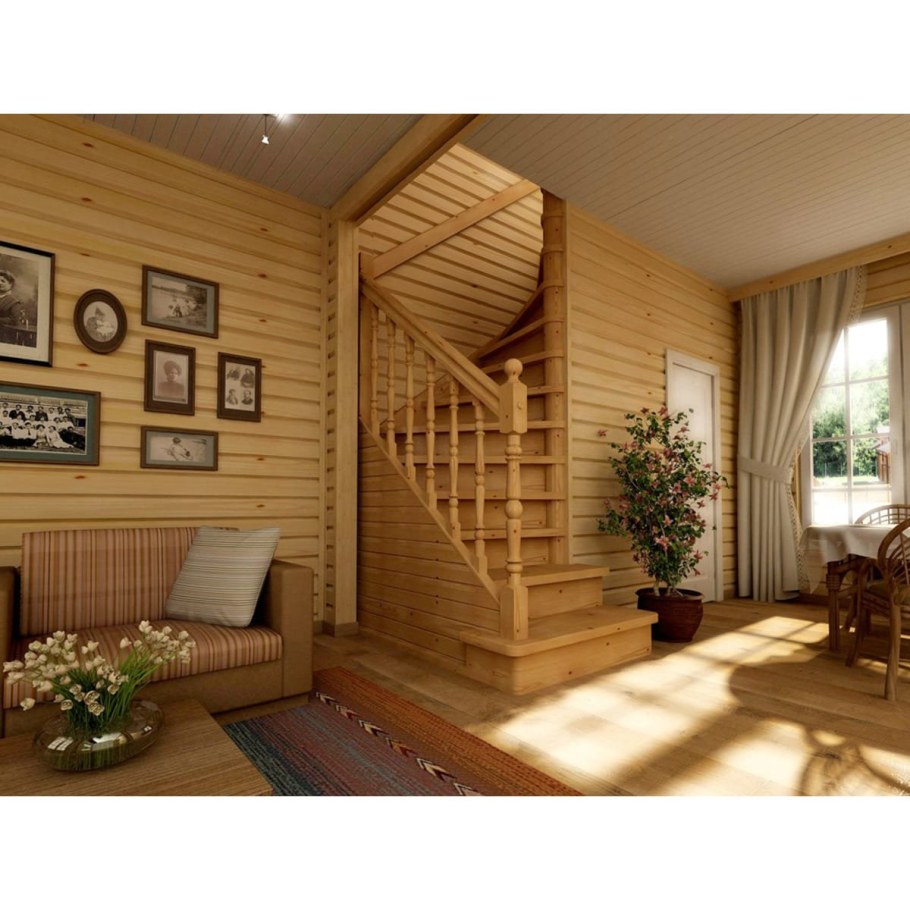 Деревянная вагонка в интерьере