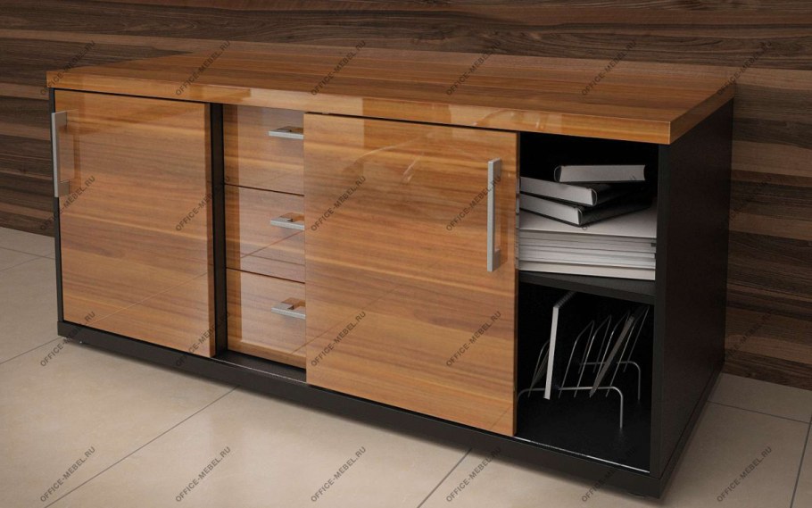 Тумба подкатная interno 621 ольха