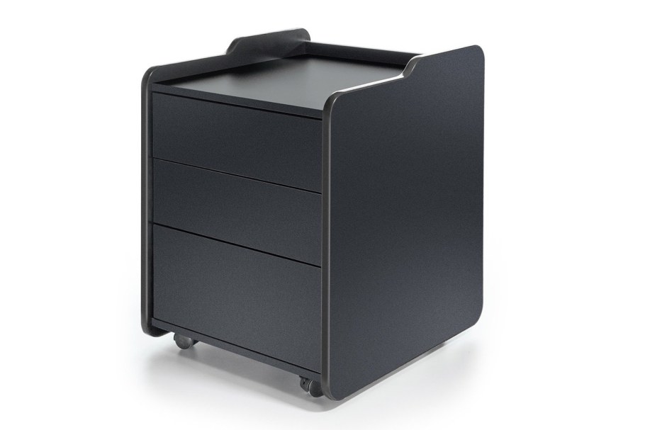 Тумба под принтер с бортами напольная