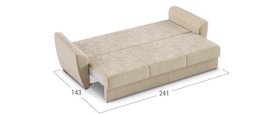 Кушетка "Сити-2" (независимый пружинный блок)