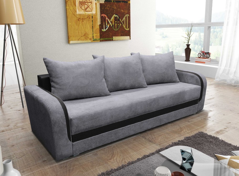 Диван прямой еврокнижка Каир Хоуп 02 лазурит