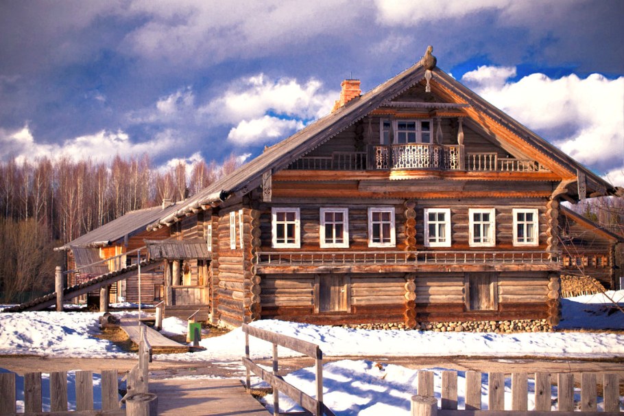 Северная изба Вологда Семенково