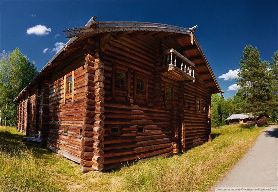 Изба малые Корелы Архангельск