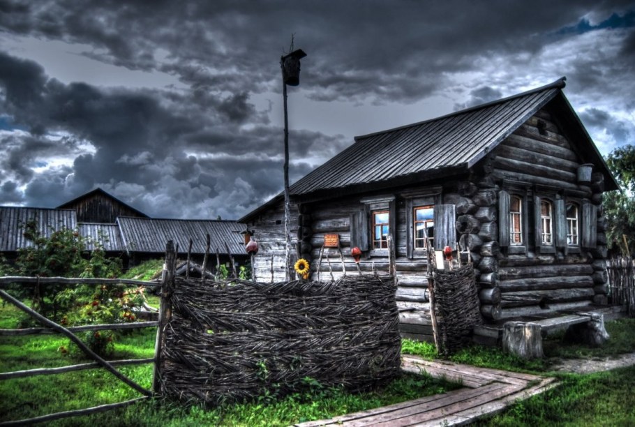 Крестьянская изба Орловской губернии